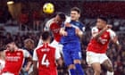 Arsenal’s title hopes hit as old boy Mavropanos seals West Ham win