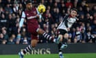 Raúl Jiménez kicks off Fulham’s goal rush over West Ham