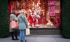 Shrinkflation to help push up UK Christmas spending by £105, as cautious customers hold back – business live