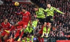 Mikel Arteta hails Arsenal’s ‘courage and belief’ after Liverpool draw