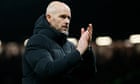 Defiant Ten Hag has ‘no concern’ about being sacked by Manchester United