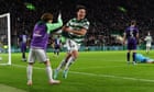 Scottish Premiership: Celtic thrash Hibs while Rangers edge out Hearts
