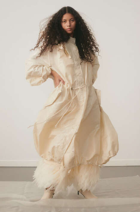 Biological Recycling Parkas - Stella McCartney & Protein Evolution Create Designs with AI & Biology (TrendHunter.com)