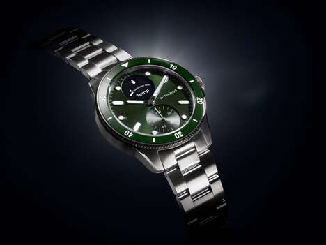 Luxe Health-Tracking Timepieces - The Withings ScanWatch Nova Has a Stainless Steel Construction (TrendHunter.com)