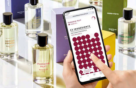 Connected Fragrance Bottles - Two Bastille Fragrances are Now Bottled with Links to Digital Twins (TrendHunter.com)