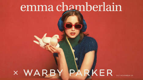 Social Media Starlet Eyewear - The Warby Parker x Emma Chamberlain Collection is Limited-Edition (TrendHunter.com)