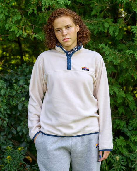 Unisex Eco-Friendly Apparel - Good for Sunday's Recycled Polar Fleece Pullover Comes in 3 Colors (TrendHunter.com)
