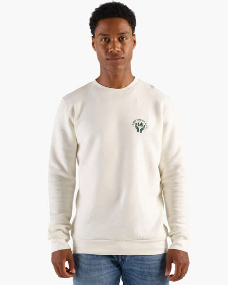 Ocean-Saving Crewnecks - Good for Sunday's Save the Ocean Bamboo Crewneck (TrendHunter.com)