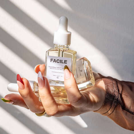 Nourishing Nail Oils - The Nourishing Nail & Cuticle Oil by Facile is Vegan and Sustainable (TrendHunter.com)
