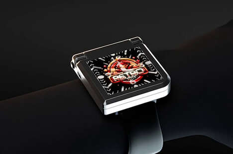 Nostalgic Gaming Timepieces - The Retro Gaming Watch Brings Gameplay to the Wrist (TrendHunter.com)