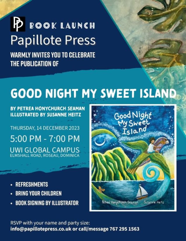 Book Launch: Petrea Honychurch’s GOOD NIGHT, MY SWEET ISLAND