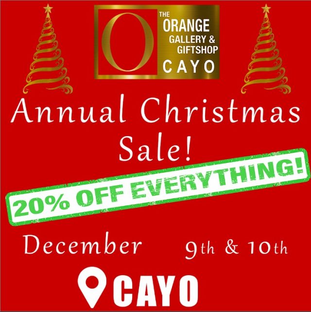 Festive cheer comes early to Cayo with The Orange Gallery’s annual christmas sale