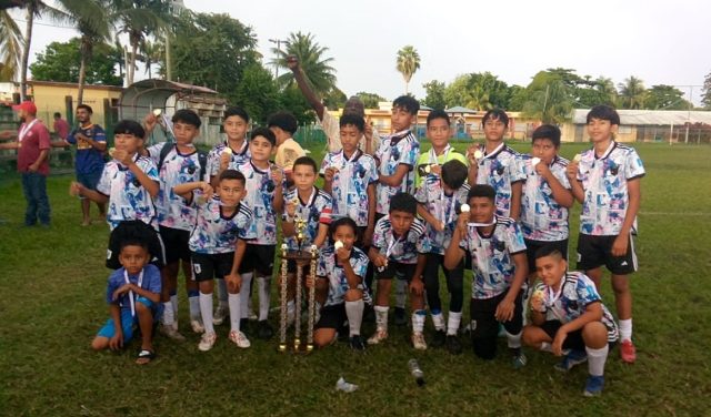 San Lazaro Revolution win Orange Walk Football Association Under 13 Football Championship