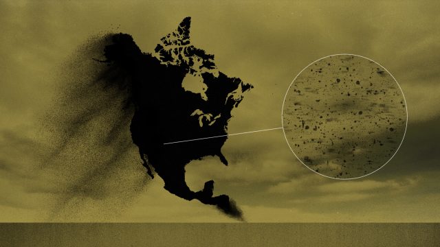 The microplastics hurricanes blowing across North America