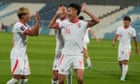 Hong Kong beat China at football for first time in 29 years
