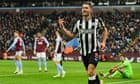 Fabian Schär double helps Newcastle end Aston Villa’s unbeaten home run