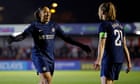 Chelsea extend lead at WSL summit as James double seals win over Brighton