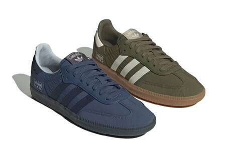 Iconic Nylon-Covered Sneakers - The Adidas Samba OG Has Been Shown Off in Two New Options (TrendHunter.com)