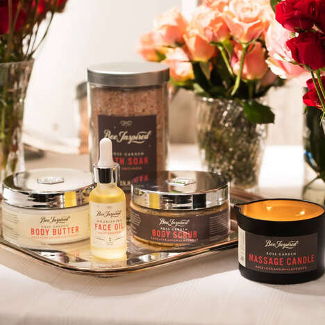 Rosse Garden-Inspired Skincare Sets - Bee Inspired Curates the Ultimate Pampering Experience (TrendHunter.com)