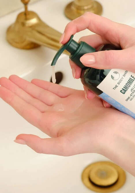Gentle Chamomile-Powered Cleansers - The Body Shop's Camomile Cleanser is a One-Step Solution (TrendHunter.com)