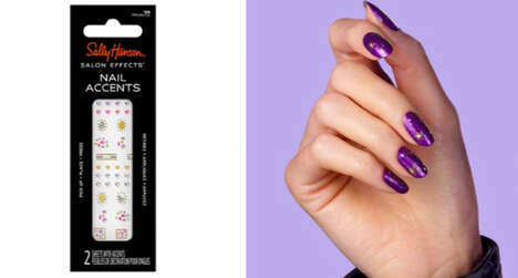 At-Home Manicure Accessories - Sally Hansen Introduces Salon Effects Nail Accents (TrendHunter.com)