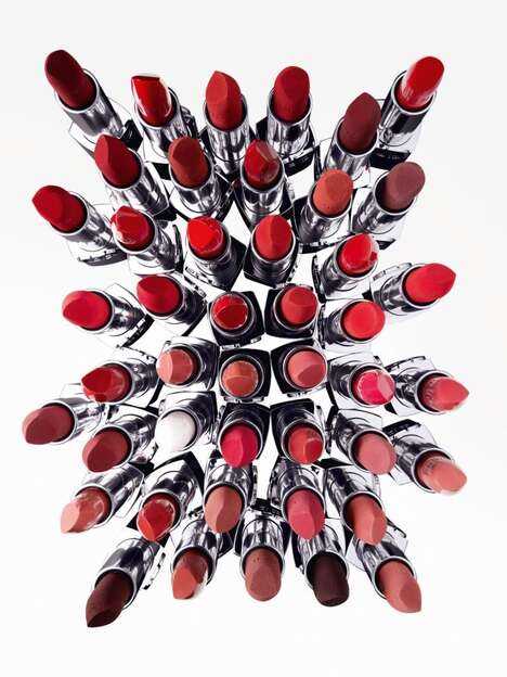 Luxurious Nude Lipsticks - The Rouge Dior Range Was Refreshed After an Extensive Lip Color Study (TrendHunter.com)