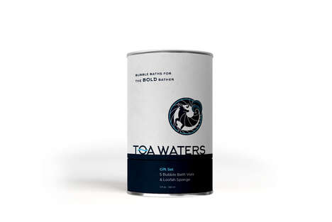 Unconventional Bubble Baths - TOA Waters' Bubble Bath Gift Set Has Scents Like Dark Cocoa & Tobacco (TrendHunter.com)