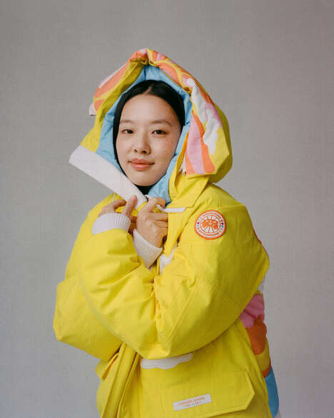 Limited-Edition Hood Trims - Canada Goose's Hood Trim Collective Accessories Playfully Accent Parkas (TrendHunter.com)