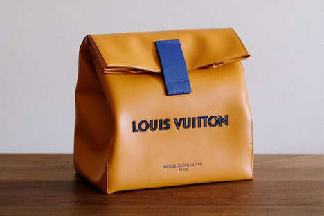 Luxe Lunchtime-Inspired Accessories - The Louis Vuitton Sandwich Bag Elevates an Ordinary Item (TrendHunter.com)