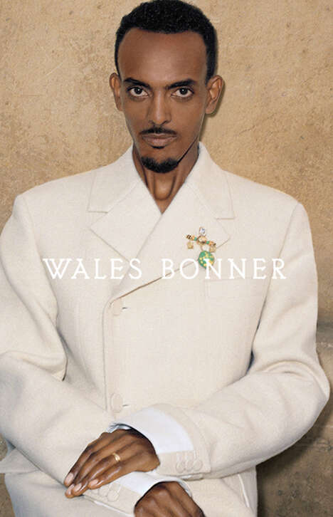 Victory-Inspired Premium Fashion - Wales Bonner Presents the Marathon Collection for SS24 (TrendHunter.com)