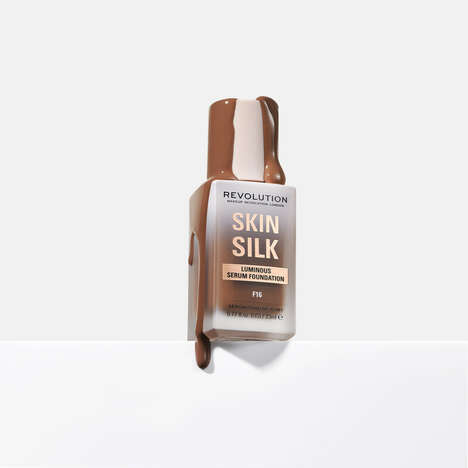 Luminous Serum Foundations - Makeup Revolution's Skin Silk Serum Foundation is Skin-Caring (TrendHunter.com)
