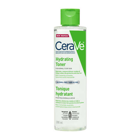 Dermatologist-Developed Facial Toners - The CeraVe Hydrating Toner Gently Removes Impuritie (TrendHunter.com)
