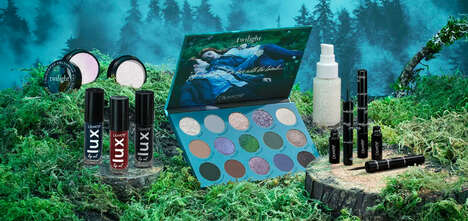 Vampire Film Makeup Lines - Colourpop's Twilight Makeup Offers Looks for Team Edward and Team Jacob (TrendHunter.com)