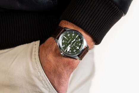 Posh Pilot Timepieces - The Hamilton Khaki Aviation Pilot Collection Has Seven New Options (TrendHunter.com)