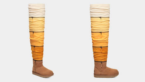 Neutral Dramatic Tall Boots - UGG Presents the Classic Ultra Ultra Tall Boots with Soft Lining (TrendHunter.com)