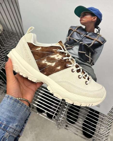 Animal Faux Fur Sneakers - Merrell 1TRL Presents a Look at its Winter 2024 Offerings (TrendHunter.com)