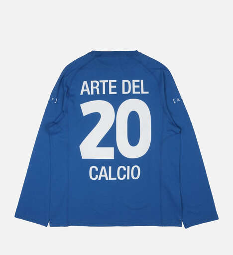 Italian-Inspired Football Fashion - Art of Football Adds Two More Designs to its FW24 Roster (TrendHunter.com)