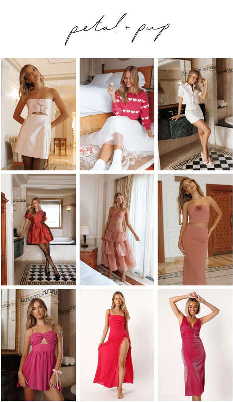 Captivating Valetine's Day Dresses - Petal & Pup's Latest Valentine's Day Collection is Enchanting (TrendHunter.com)