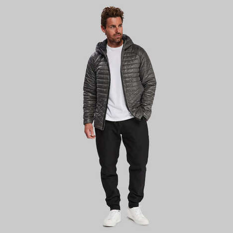 Graphene-Infused Puffer Jackets - The Vollebak Double Graphene Lightweight Puffer is Ultra-Durable (TrendHunter.com)