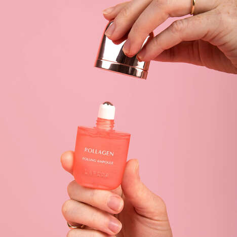 Roll-On Skincare Ampoules - Lapcos' Rollagen Rolling Ampoule Delivers a Potent Dose of Collagen (TrendHunter.com)