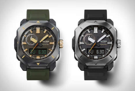 Cast Iron-Inspired Timepieces - The Casio Pro Trek PRW-69 Series is Wilderness-Ready (TrendHunter.com)