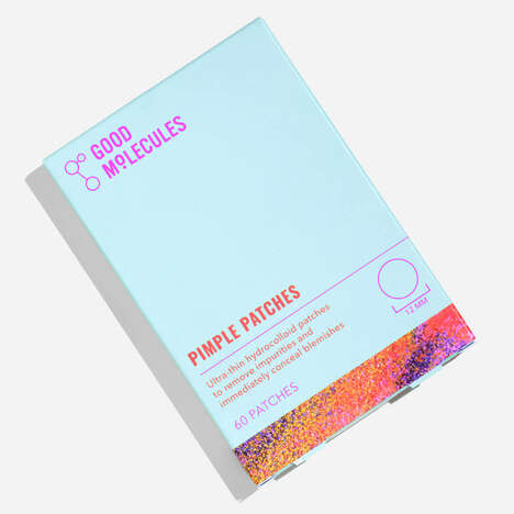 Ultra-Thin Hydrocolloid Pimple Patches - Good Molecules Debuted the New Pimple Patches (TrendHunter.com)