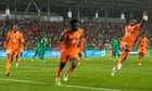 Franck Kessié brings Ivory Coast back to life as Afcon hosts bury Senegal