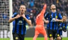 European football: Inter leave it very late to sink Verona in wild finish