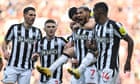 Howe avoids damaging Newcastle defeat to secure valuable respite | Jonathan Wilson