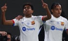 Barcelona cruise past Osasuna to set up Spanish Super Cup showdown with Real