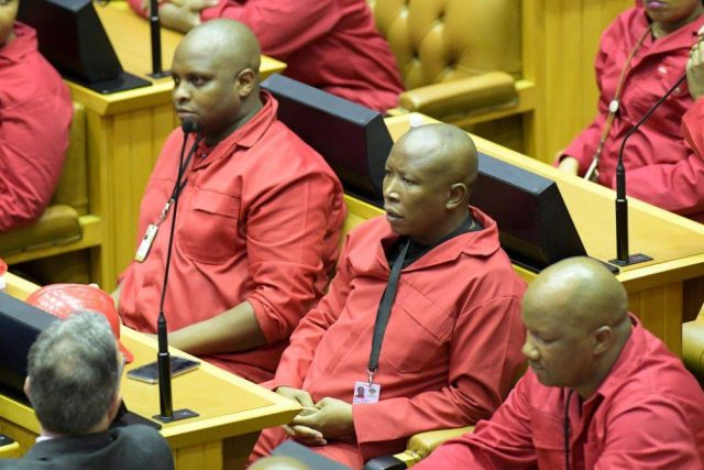 Western Cape high court upholds parliament’s sanctions against EFF MPs