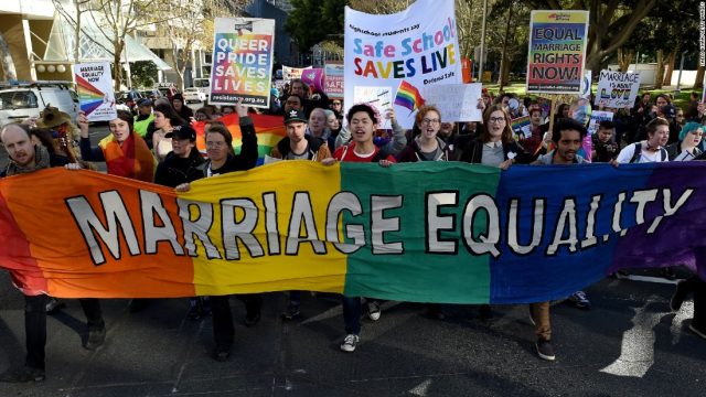 Australian opposition rejects public vote on gay marriage