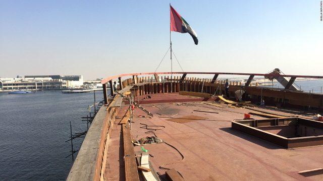 'World's biggest dhow' to set sail from Dubai