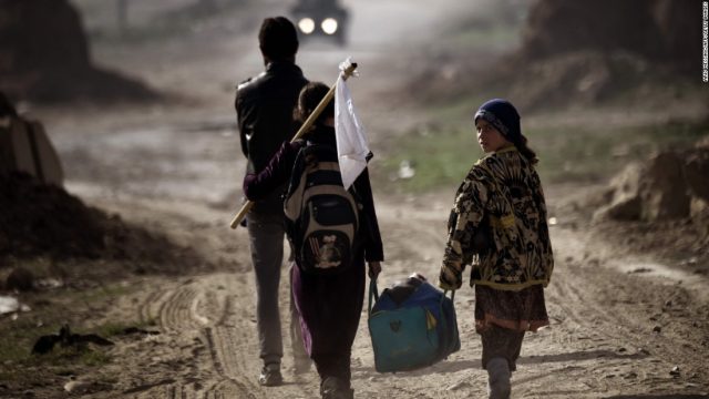 Suspected chemical attack in Mosul, Red Cross says